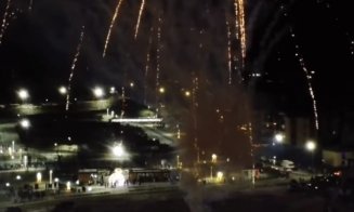 Revelion 2026 la Florești: Imagini superbe cu spectacolul de artificii