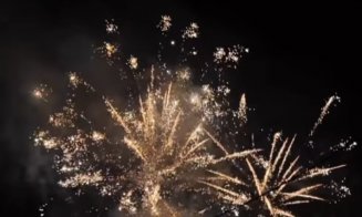 Revelion 2026 la Florești: Imagini superbe cu spectacolul de artificii