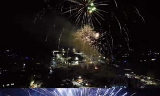 Revelion 2026 la Florești: Imagini superbe cu spectacolul de artificii