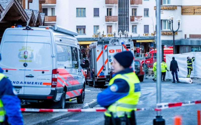 Un român, presupus dispărut după incendiul din Elveția. MAE, în contact cu autoritățile locale