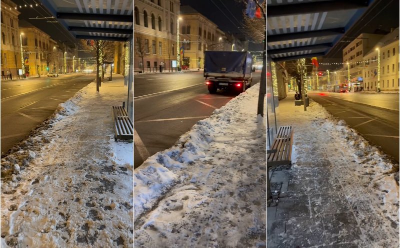 Emil Boc amenință firmele de deszăpezire din Cluj-Napoca: Câte staţii de transport în comun necurăţate, atâtea amenzi aplicate!