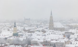 Avertizări de vreme extremă la Cluj. ANM a transmis 3 alerte meteo de COD GALBEN de ger, vânt și ninsori