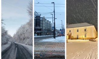 Clujul ca Narnia: Orașul și muntele sub un covor de zăpadă magic. „Cea mai frumoasă iarnă probabil din viața multora”