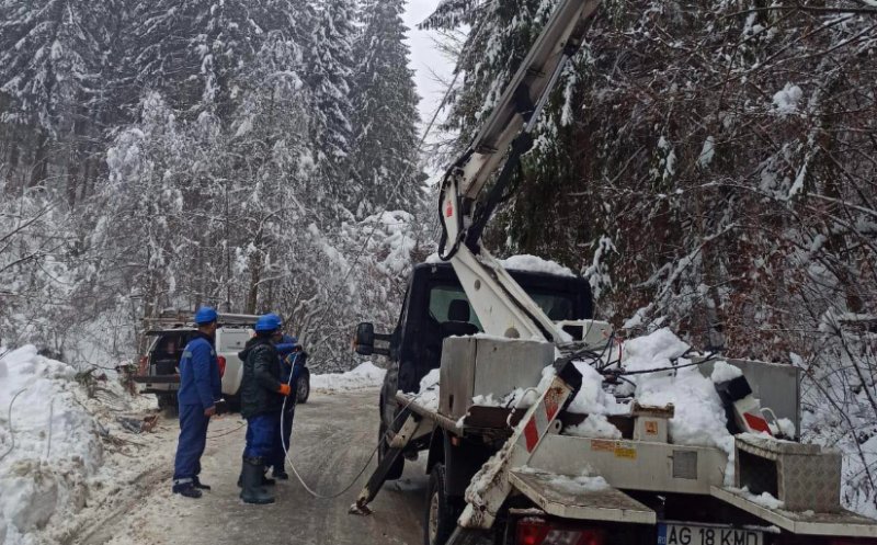 Avarii electrice din cauza vremii în 6 județe, printre care și Cluj. Echipele DEER intervin pentru remedierea problemelor/ LISTA localităților afectate