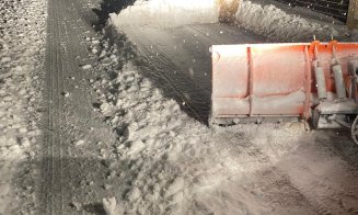 Ninsorile abundente dau peste cap circulația în Apahida. Primărița face apel la cetățeni să-și limiteze deplasările