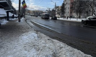 Zăpada nimănui: ”La Sirena în Mănăștur ne rupem gâtul și alunecăm ca pe patinoar orice ne-am lua în picioare”