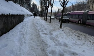 Zăpada nimănui: ”La Sirena în Mănăștur ne rupem gâtul și alunecăm ca pe patinoar orice ne-am lua în picioare”