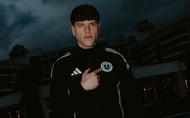 Andrei Coubiș a venit cu gânduri mari la Universitatea Cluj: "Îmi doresc să câștig cât mai mult"