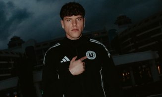 Andrei Coubiș a venit cu gânduri mari la Universitatea Cluj: "Îmi doresc să câștig cât mai mult"