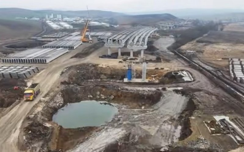 Cluj-Napoca - Oradea pe Autostrada Transilvania. Stadiul lucrărilor de pe șantier la început de 2026