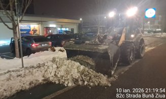Unde poți sesiza zăpada neridicată în Cluj-Napoca