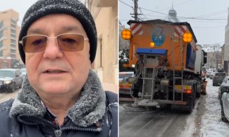 Ninge din nou la Cluj! Boc anunță monitorizare strictă pentru firmele de deszăpezire: "Suntem cu ochii pe ei"/ Unde e afișată lista străzilor, pe urgențe