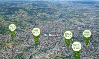 Aer poluat la Cluj-Napoca în peste 60% din zilele lui 2025