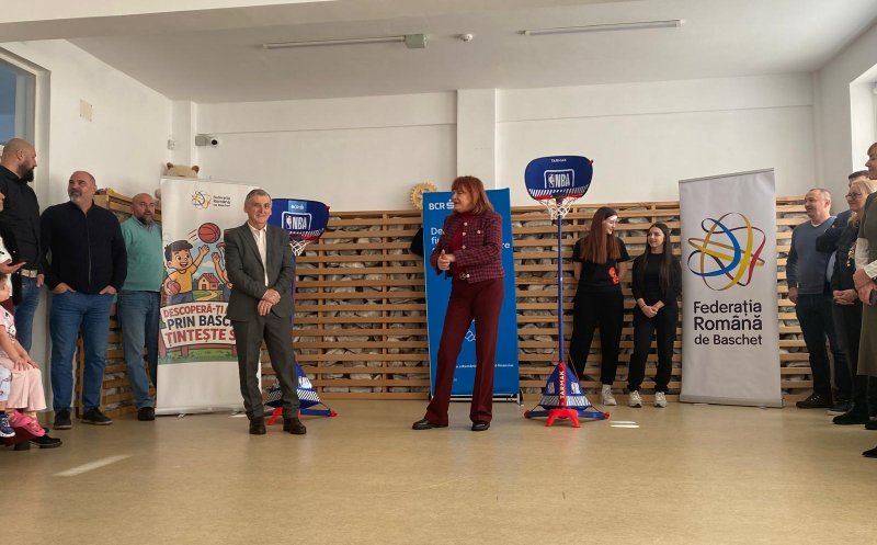 Conducerea Federației Române de Baschet, vizită la Dej și întâlnire cu primarul Morar Costan