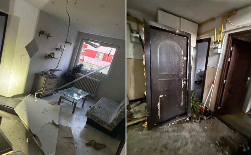 Explozie puternică într-un bloc. Zeci de persoane au fost evacuate