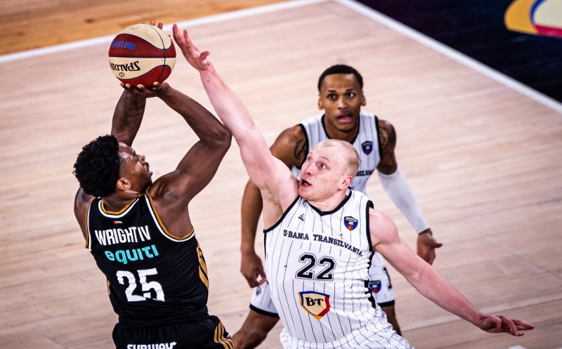 BC Dubai, succes categoric la Cluj-Napoca. U-BT a ținut pasul doar trei sferturi cu formația din Euroligă