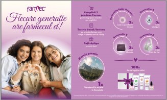 Farmec premiază grija pentru mâini cu super premii pentru fiecare generație