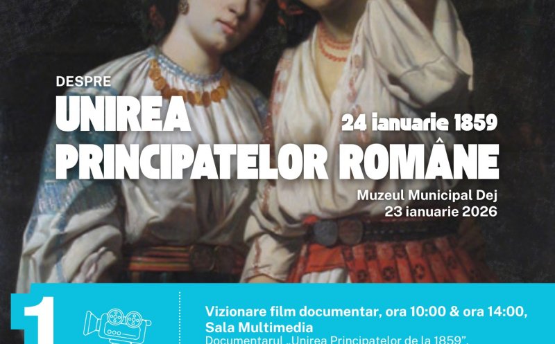 Mica Unire – 167 de ani de la momentul fondator al României moderne, la Muzeul Municipal Dej