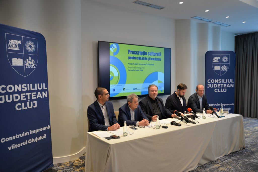 Tratament prin cultură! Proiect pilot în premieră națională la Cluj: recomandări culturale în loc de pastile la SCBI