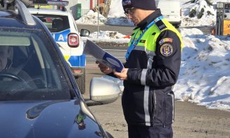 Zeci de amenzi într-o singură zi: ce au descoperit polițiștii clujeni pe DN1-E60