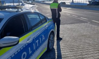 Zeci de amenzi într-o singură zi: ce au descoperit polițiștii clujeni pe DN1-E60