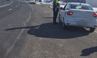 Zeci de amenzi într-o singură zi: ce au descoperit polițiștii clujeni pe DN1-E60