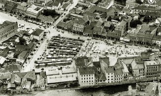 Cum arăta Piața Mihai Viteazu acum aproape 100 de ani