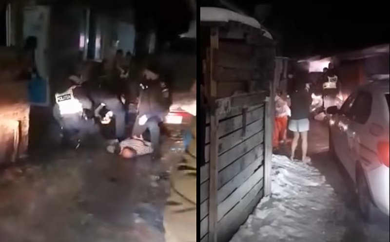 Scandal în familie. Tată și fiu, încătușați și amendați de polițiștii clujeni