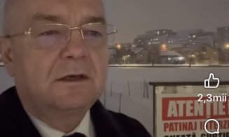 Boc avertizează clujenii să nu intre pe gheața lacurilor din oraș: risc major de înec și amenzi de minimum 500 de lei