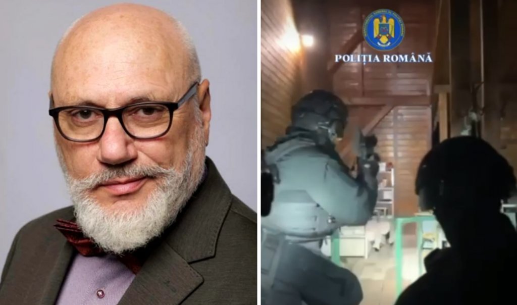 Descinderi cu mascații la cunoscutul medic psihiatru Cristian Andrei. S-au tras focuri de armă