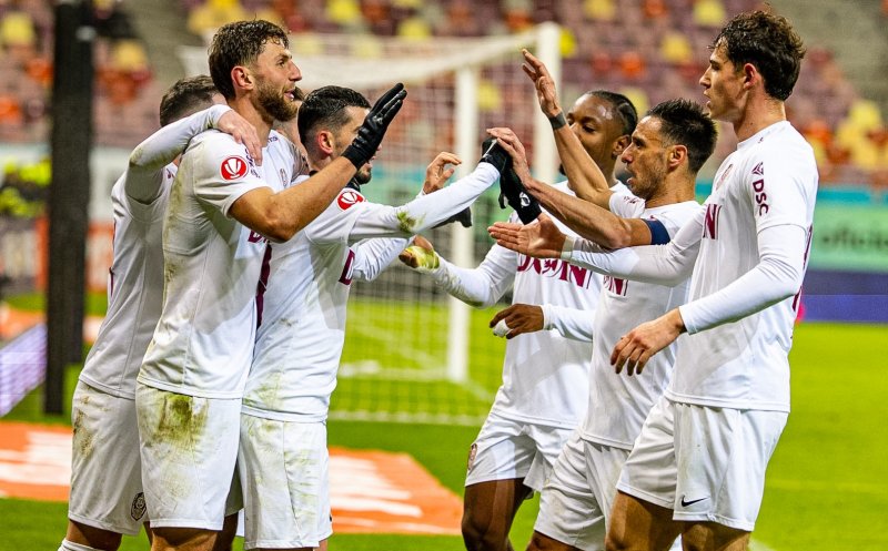 CFR continuă cursa pentru play-off. "Feroviarii" primesc astăzi vizita ultimei clasate