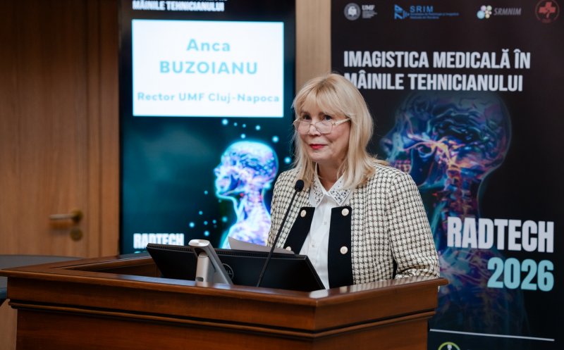 RadTech 2026, în premieră națională la UMF Cluj. Rector: "Ne-a demonstrat cât de mult contează profesioniștii din spatele tehnologiei"