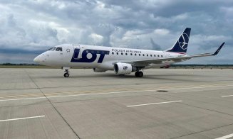 Record negativ stabilit la Oradea: avionul de Varșovia a decolat cu doar 2 pasageri la bord