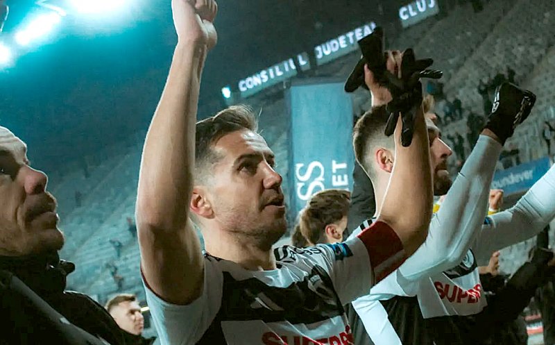 Declarațiile căpitanului Chipciu, la flash-interviu, după victoria cu FC Argeș de pe Cluj Arena