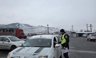 Acțiune de amploare a polițiștilor clujeni în trafic. Ce nereguli au ieșit la iveală