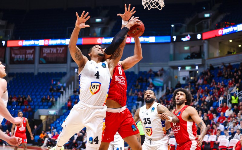 U-BT a ratat șansa unei noi reveniri senzaționale. Clujenii pleacă învinși de la Ierusalim