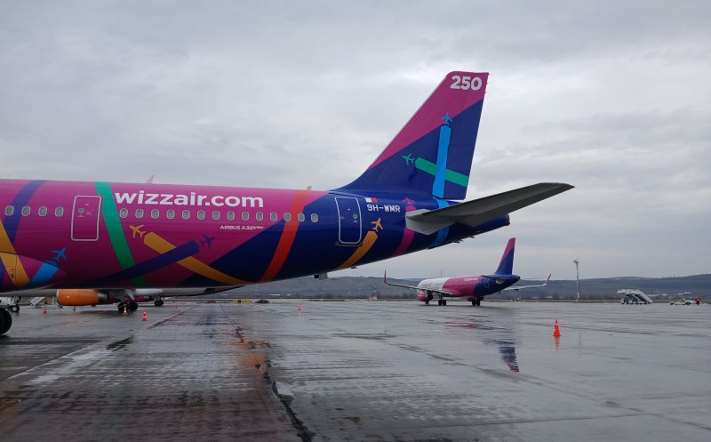 Vizită specială la Aeroportul Internațional Cluj: O aeronavă inedită a atras toate privirile