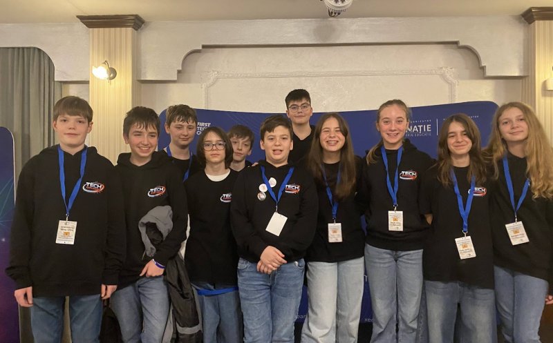 Viitorul ingineriei începe la gimnaziu: echipa de robotică a Colegiului Național „Emil Racoviță” din Cluj, în finala FIRST LEGO League