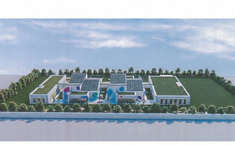 Creșă nouă pentru o comună din județul Cluj. Primarul: „Bunul Dumnezeu să ne ajute ca acest proiect să fie finalizat cât mai repede”