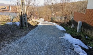 Drumuri comunale distruse de ploi, reparate cu fonduri de la CJ Cluj. 700.000 de lei alocați pentru intervenții urgente