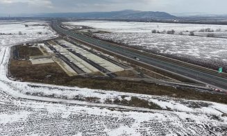 Pe Autostrada A10 Sebeș-Turda se circulă din 2021, spațiile de servicii și parcări din zona Oiejdea stau nefolosite: Explicațiile DRDP Cluj
