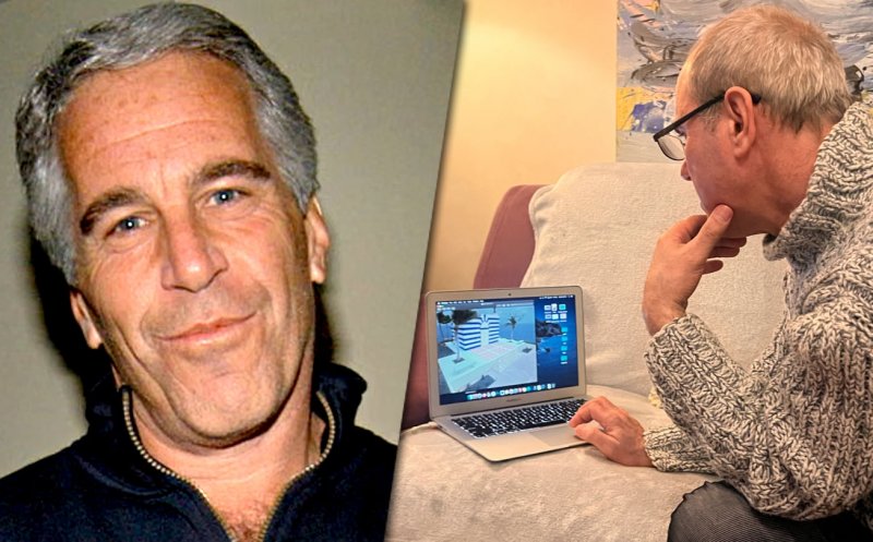 Pictorul român, absolvent al UAD Cluj, care a lucrat pentru pedofilul Jeffrey Epstein, despre cum a apărut „Templul sexului”, unde aveau loc orgiile