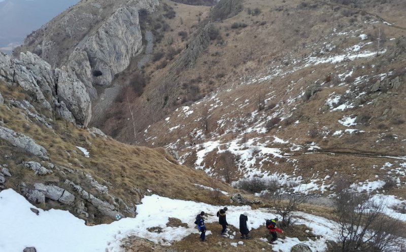 Față în față cu ursul, la Rimetea! Doi turiști din Ungaria au rămas blocați pe Piatra Secuiului după ce au fugit de un urs