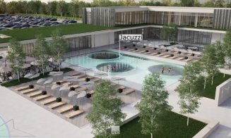 Cum va arăta aqua park-ul uriaș care se va face la doi pași de Cluj. Promite distracție tot anul: șapte bazine, piscină cu valuri, spa și tobogane