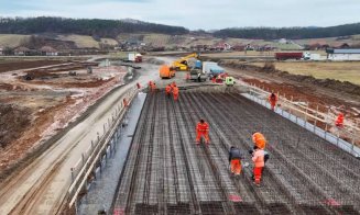 Se lucrează de zor pe Autostrada Transilvania: Nodul de la Zimbor și de la Românași. Cum arată șantierele