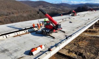 Se lucrează de zor pe Autostrada Transilvania: Nodul de la Zimbor și de la Românași. Cum arată șantierele