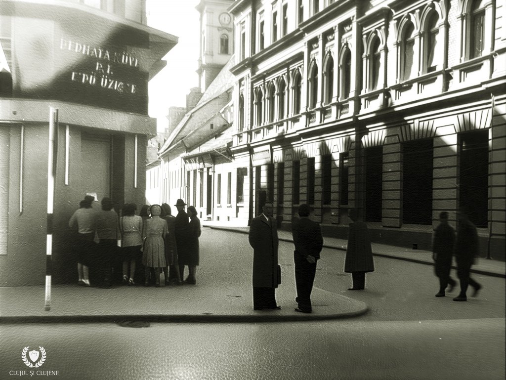 Centrul vechiului Cluj, anii '40