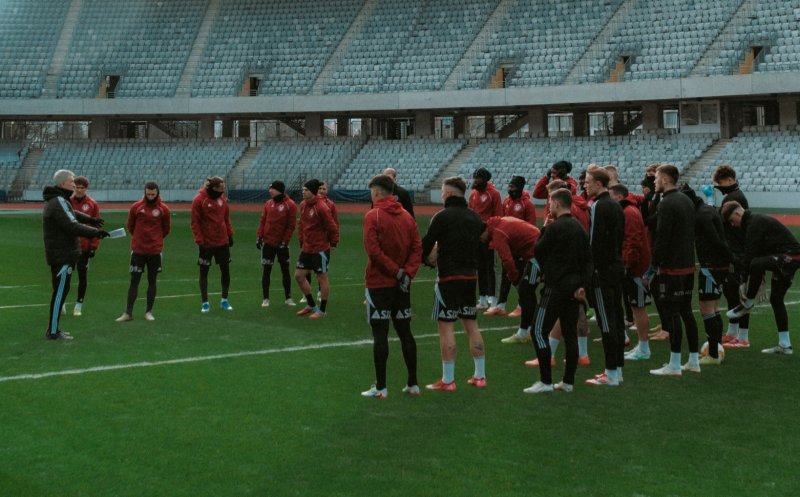 Universitatea Cluj întâlnește azi Oțelul Galați în ultimul meci din grupele Cupei României