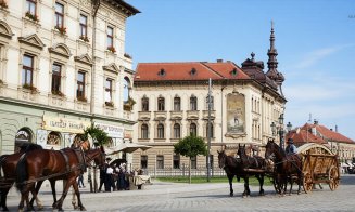 Strada Horea la începutul anilor 1900