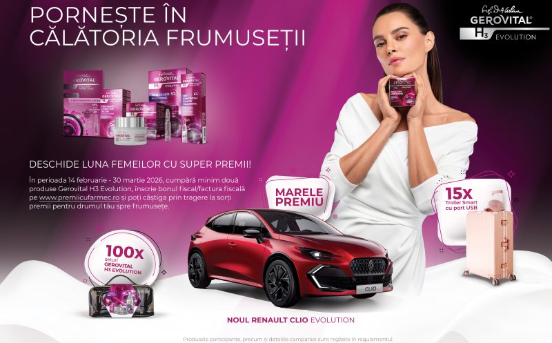 Gerovital H3 Evolution: un refresh pentru ten, cu șanse la un premiu pe măsură